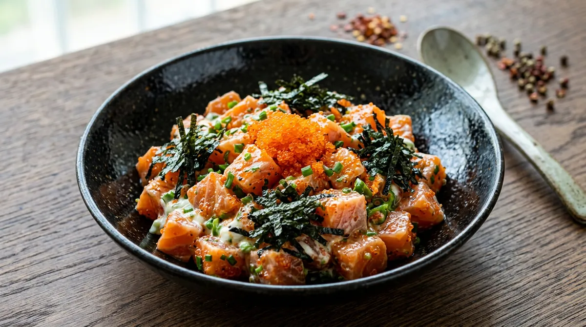 연어 깍두기, 다시마에 1시간 숙성했더니 감칠맛이 완전 다르더라고요