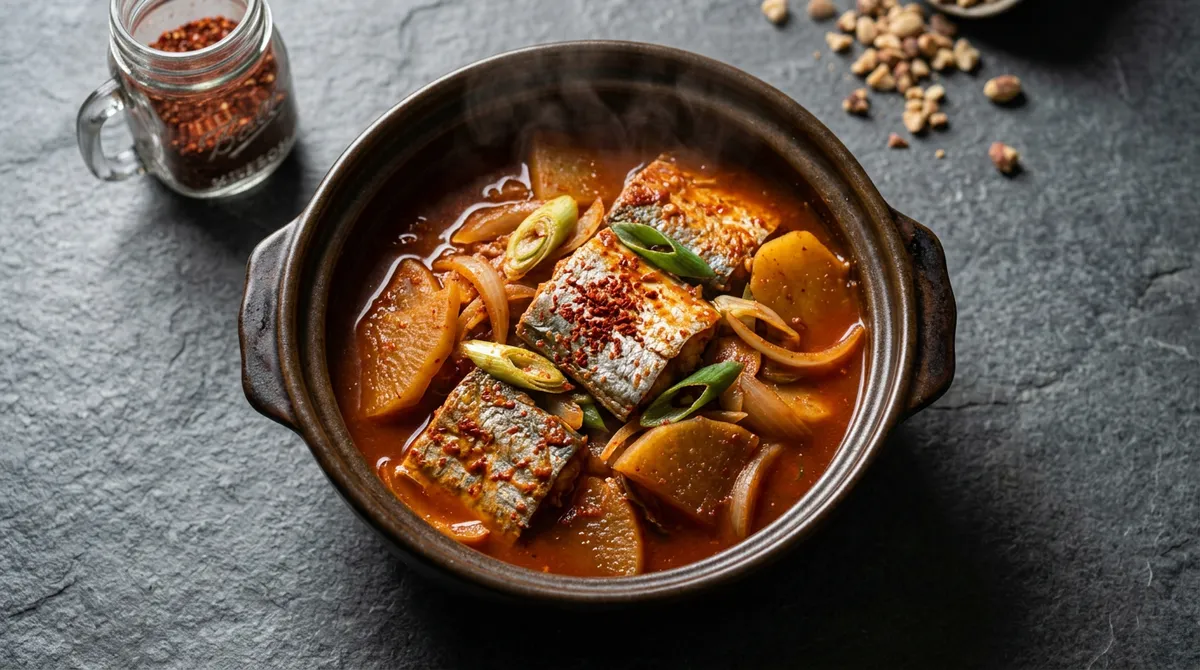 Braised Hairtail Fish - Pre-simmering the Radish Completely Eliminates the Fishy Smell