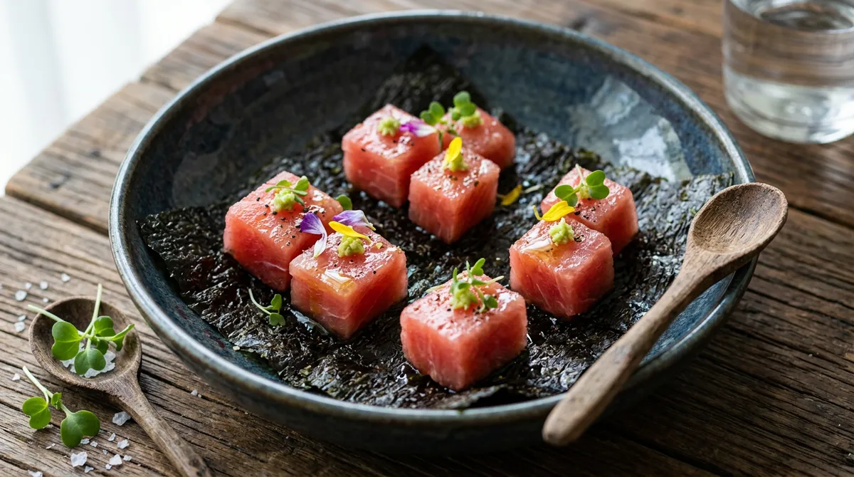 수박 감태쌈, 진짜 참치인 줄 알고 먹을 뻔했어요
