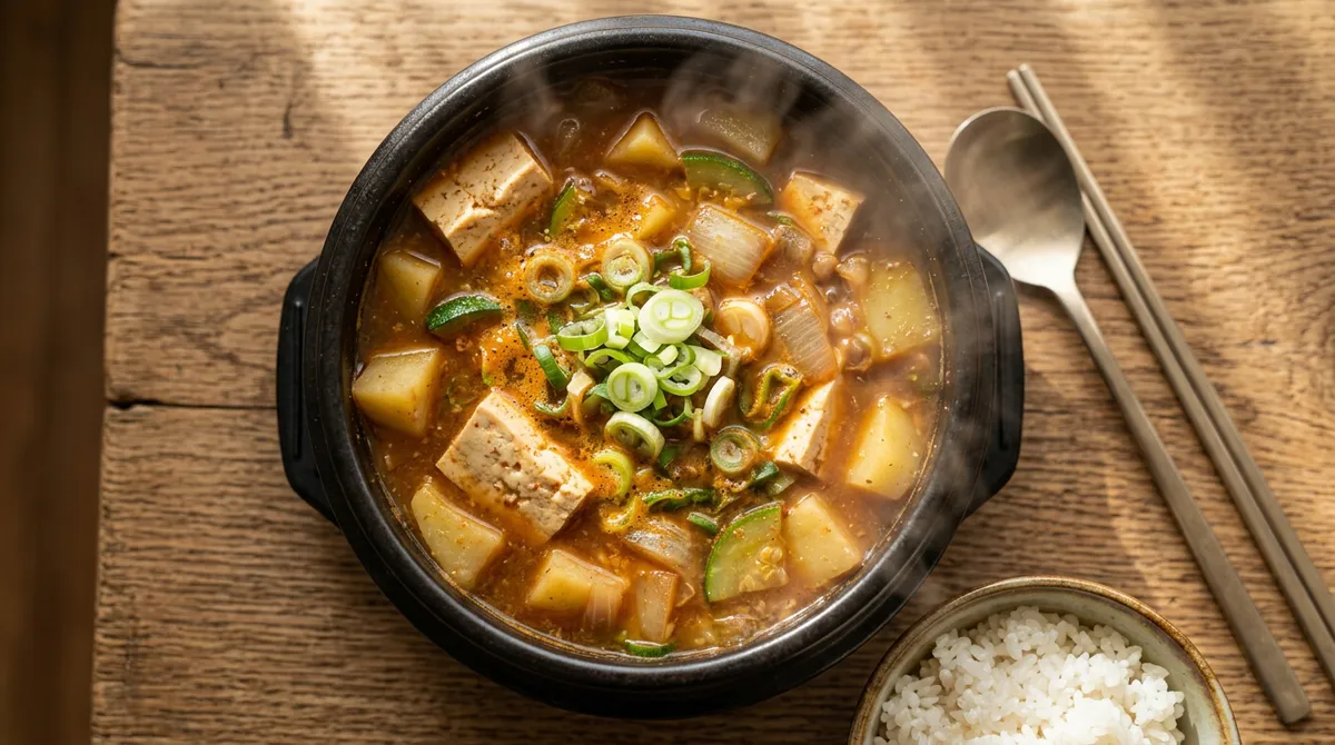 된장찌개, 양념 먼저 볶고 끓이니까 깊은 맛이 달라요