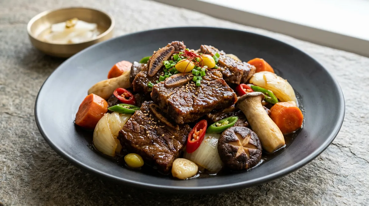 소갈비찜, 물 대신 배음료 넣었더니 고기가 진짜 살살 녹아요