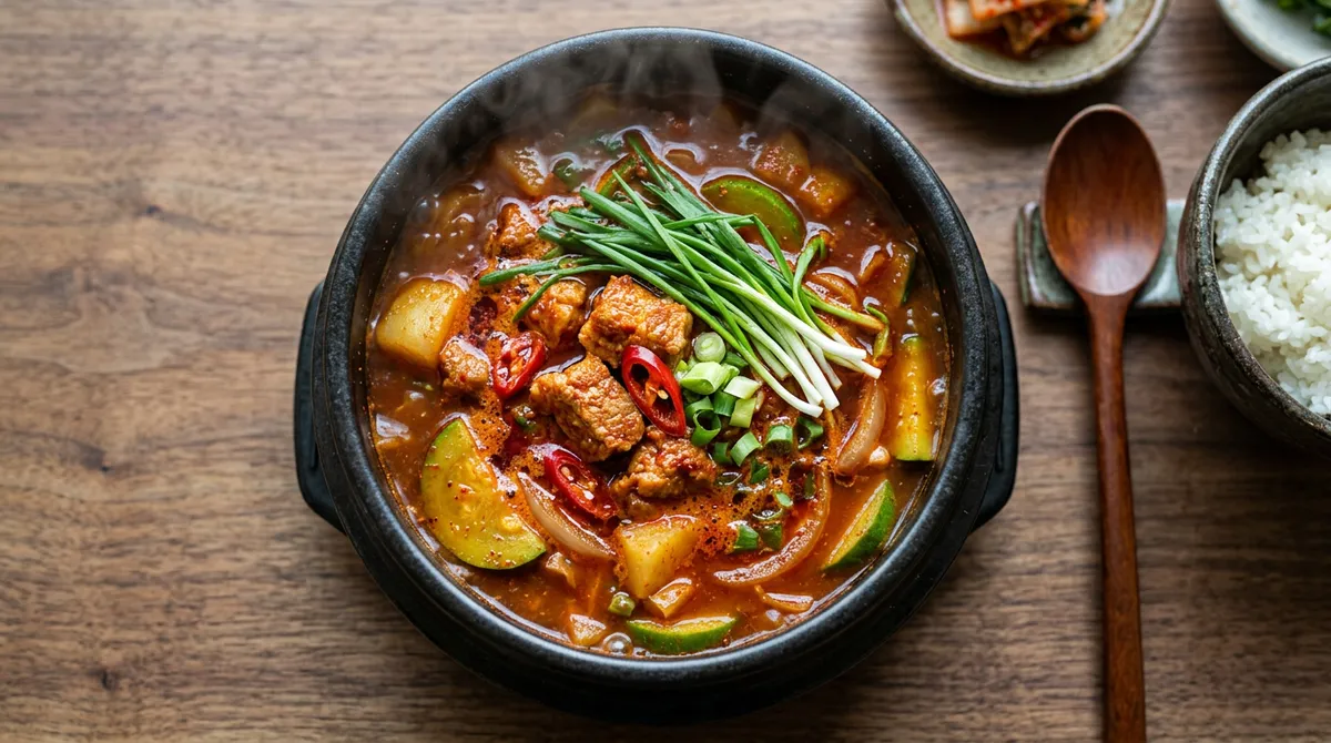 고추장찌개, 설탕 빼고 달래 넣었더니 대박집 맛 났어요